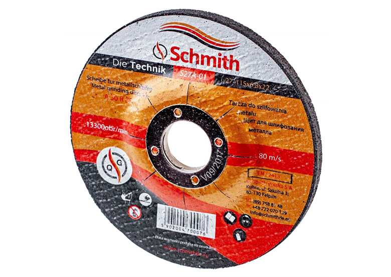 Tarcza do szlifowania metalu 230x6,8mm Schmith S27A-03