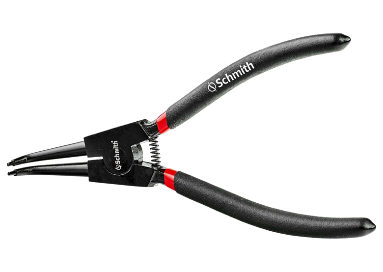 Szczypce do pierścieni seeger'a zewnętrzne wygięte 250mm Schmith SVS-ZW-250