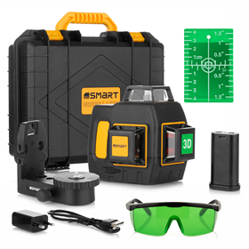 Laser płaszczyznowy 3x360° 40XL zielony Smart365 SM-06-03040G