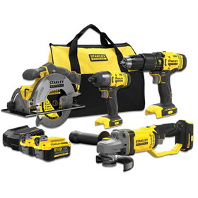 Zestaw elektronarzędzi 18V Stanley FatMax V20 SFMCK469M2 2x4.0Ah