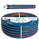 Wąż ogrodowy 3/4" 30 m 4-warstwowy Vartco LIGHT BLUE 1008340030