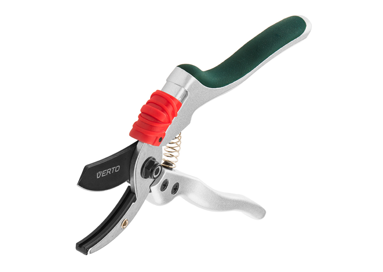 Sekator ogrodowy kowadełkowy aluminiowy Verto 15G207