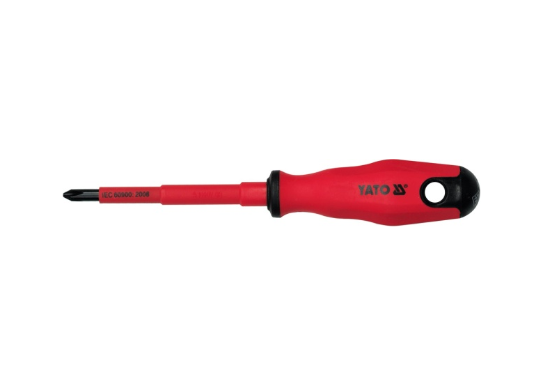 Wkrętak izolowany 1000V ph0 x 60 mm Yato YT-2821