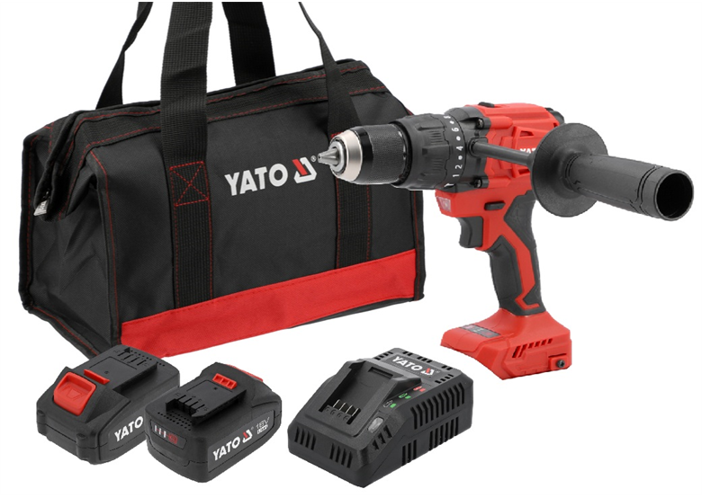 Wiertarko-wkrętarka udarowa Yato YT-8277915