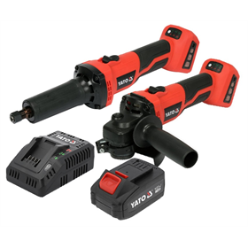 Zestaw szlifierek akumulatorowych 18V Yato YT-828296 1x4.0Ah